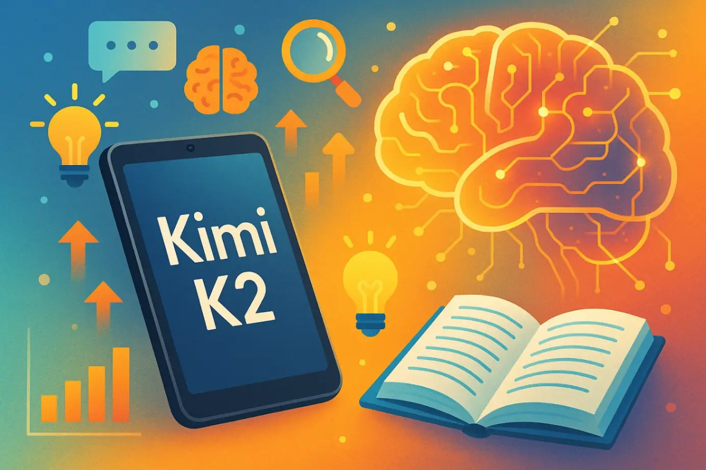 Учёба с Kimi K2: как нейросеть помогает понимать и запоминать Учёба с Kimi K2: как нейросеть помогает понимать и запоминать