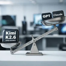 Kimi K2.6 вышел в Open Source: почему это удар ао GPT и Claude